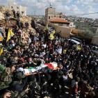 تشييع جثمان الشهيد مثقال ريان في سلفيت