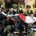 تشييع جثمان الشهيد مثقال ريان في سلفيت