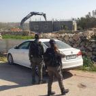 صور: الاحتلال يهدم منزلا في إذنا غرب الخليل