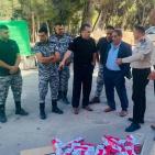 بالصور: ضبط كميات كبيرة من الدخان الأجنبي المهرب في بيت لحم