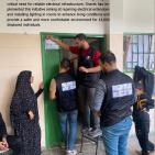 300,000 نازح استفادوا من تدخلات ومبادرات