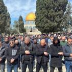 20 ألفا أدوا صلاة الجمعة في رحاب المسجد الأقصى