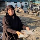 خاص| صاروخ إسرائيلي يقلب حياة العم أبو محمد وزوجته وبناته الـ7