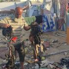 خاص| صاروخ إسرائيلي يقلب حياة العم أبو محمد وزوجته وبناته الـ7