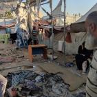 خاص| صاروخ إسرائيلي يقلب حياة العم أبو محمد وزوجته وبناته الـ7