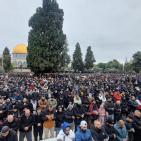 90 ألفا يؤدون الجمعة الأولى من رمضان في المسجد الأقصى