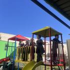 مركز الخليل المجتمعي يفتتح الحديقة المجتمعية في مدرسة الكفيف على اسم المهندس راتب البكري