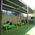 مركز الخليل المجتمعي يفتتح الحديقة المجتمعية في مدرسة الكفيف على اسم المهندس راتب البكري