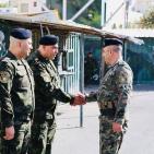 صور| قائد الأمن الوطني يزور قيادة منطقة رام الله والبيرة ويتفقد المشروع الإنشائي الجديد