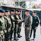 صور| قائد الأمن الوطني يزور قيادة منطقة رام الله والبيرة ويتفقد المشروع الإنشائي الجديد