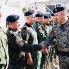 صور| قائد الأمن الوطني يزور قيادة منطقة رام الله والبيرة ويتفقد المشروع الإنشائي الجديد