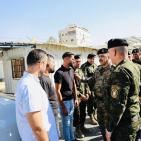 صور| قائد الأمن الوطني يزور قيادة منطقة رام الله والبيرة ويتفقد المشروع الإنشائي الجديد