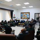 صور| قائد الأمن الوطني يزور قيادة منطقة رام الله والبيرة ويتفقد المشروع الإنشائي الجديد