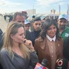 صور| أنجلينا جولي تزور معبر رفح وتدعو إلى إيصال المساعدات لغزة