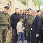 صور| قائد قوات الأمن الوطني ومحافظ قلقيلية يتفقدان القوة الأمنية في المنطقة الجنوبية للمحافظة