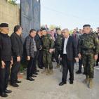 صور| قائد قوات الأمن الوطني ومحافظ قلقيلية يتفقدان القوة الأمنية في المنطقة الجنوبية للمحافظة