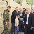 صور| قائد قوات الأمن الوطني ومحافظ قلقيلية يتفقدان القوة الأمنية في المنطقة الجنوبية للمحافظة