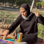 خاص| من تحت الركام: تغريد وإبداعها يعيدان الروح لغزة