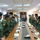 صور| الشيخ يزور القيادة العامة لقوات الأمن الوطني