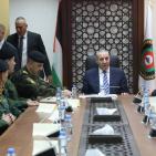 صور| الشيخ يزور القيادة العامة لقوات الأمن الوطني