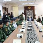 صور| الشيخ يزور القيادة العامة لقوات الأمن الوطني