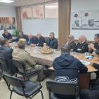 بلدية عزون تستقبل مدير مديرية الشؤون المدنية في قلقيلية وتبحث تداعيات إغلاق مداخل البلدة