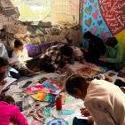 طفولة تُرمَّم بالرسم