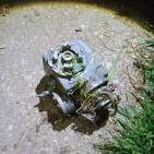 بالصور| سقوط شظايا صواريخ في بيت لحم