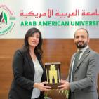 الجامعة العربية الأمريكية تبحث سبل التعاون المشترك مع سفير دولة فلسطين لدى العراق