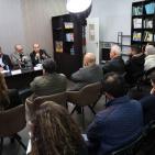 مؤتمر صحفي في رام الله يوثق انتهاكات الاحتلال بحق طاقم منتدى شارك في قرية الشباب