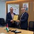 م. سمحان يبحث مع مركز التعليم البيئي تعزيز التعاون وتطوير العمل البيئي