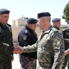 قائد قوات الامن الوطني اللواء العبد ابراهيم خليل يزور قيادة منطقة سلفيت