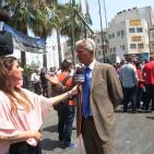 وقفة تضامنية مع المسجد الاقصى ينفذها القطاع الخاص وسط مدينة رام الله