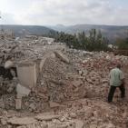 الاحتلال يهدم منازل 3 شهداء ويغلق الرابع بالاسمنت في قريتي دير ابو مشعل وسلواد 