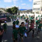 انطلاق ماراثون المشي للاطفال بتنظيم من بلدية رام الله 