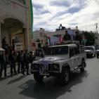 الأجهزة الأمنية في الخليل تنظم عرضا عسكريا في ذكرى الاستقلال