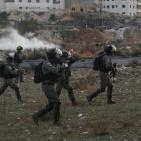 مواجهات على المدخل الشمالي لمدينة البيرة