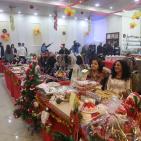 افتتاح بازار الميلاد السنوي العاشر  في قاعة النادي الارثوذكسي- رام الله