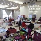 افتتاح المعرض الشتوي لمنتدى سيدات الآعمال في رام الله 