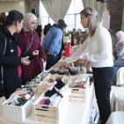 افتتاح المعرض الشتوي لمنتدى سيدات الآعمال في رام الله 