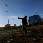 مواجهات بين الشبان وقوات الاحتلال على المدخل الشمالي لمدينة البيرة 