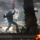 مواجهات عنيفة عند المدخل الشمالي لمدينة البيرة