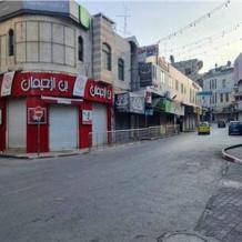  الإضراب يعم محافظات الضفة رفضا لإقرار الكنيست الإسرائيلية "قانون إعدام الأسرى"