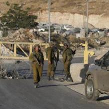 قوات الاحتلال تُغلق مداخل قرية الجبعة ببيت لحم