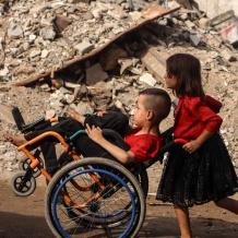 "في غزة.. لا تنكسر الإرادة حتى وسط الركام"