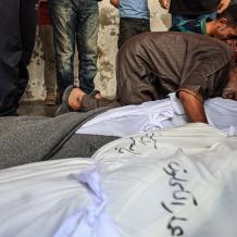 استشهاد مواطن في استهداف الاحتلال حي التفاح شرق مدينة غزة