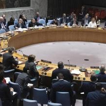 الولايات المتحدة الأميركية تتولى رئاسة مجلس الأمن الدولي للشهر الجاري