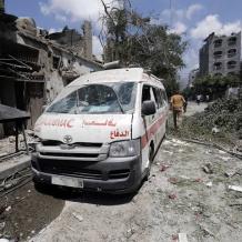 استشهاد مواطنة ونجلها بنيران الاحتلال في مدينة غزة