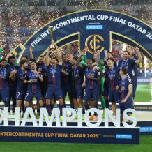 تتويج باريس سان جيرمان بكأس القارات للأندية FIFA قطر 2025