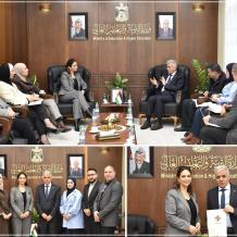 برهم يبحث مع صندوق النفقة الفلسطيني تعزيز التعاون لخدمة التعليم